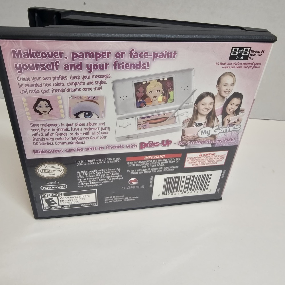 My‎ Make-Up (Nintendo DS, 2009) CIB Tested And Working - Picture 2 of 5